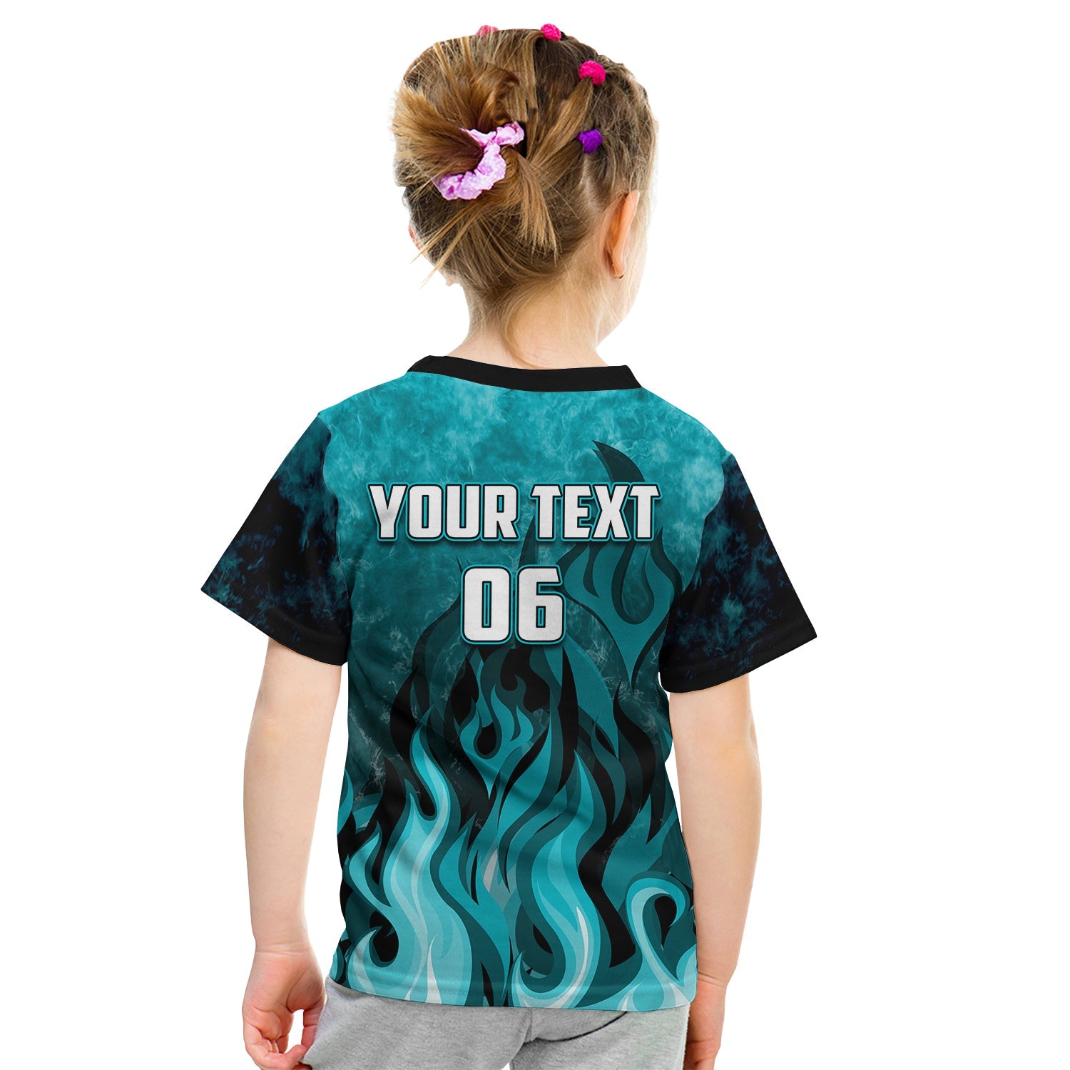 (Custom Personalised And Number) Brisbane Heat T shirt KID Cricket Special Style - Vibe Hoodie Shop