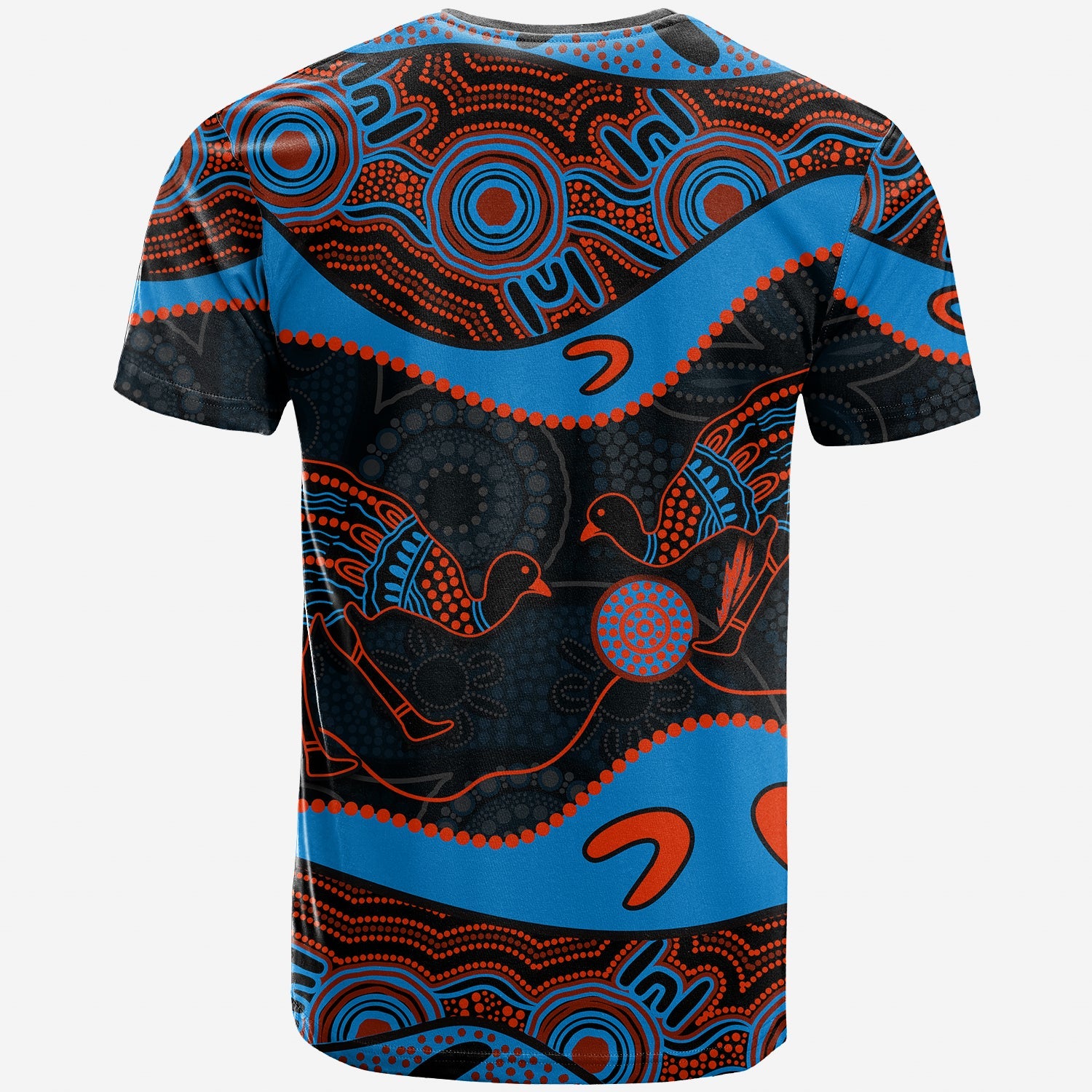 Emu Aboriginal T shirt Style No.5 - Vibe Hoodie Shop