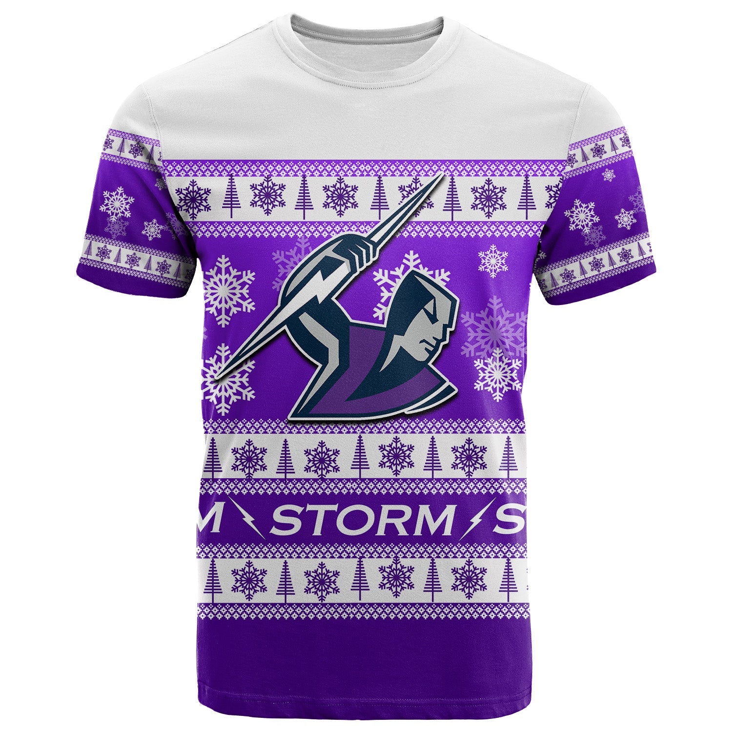 Melbourne Storm T shirt Christmas 2021 - Vibe Hoodie Shop