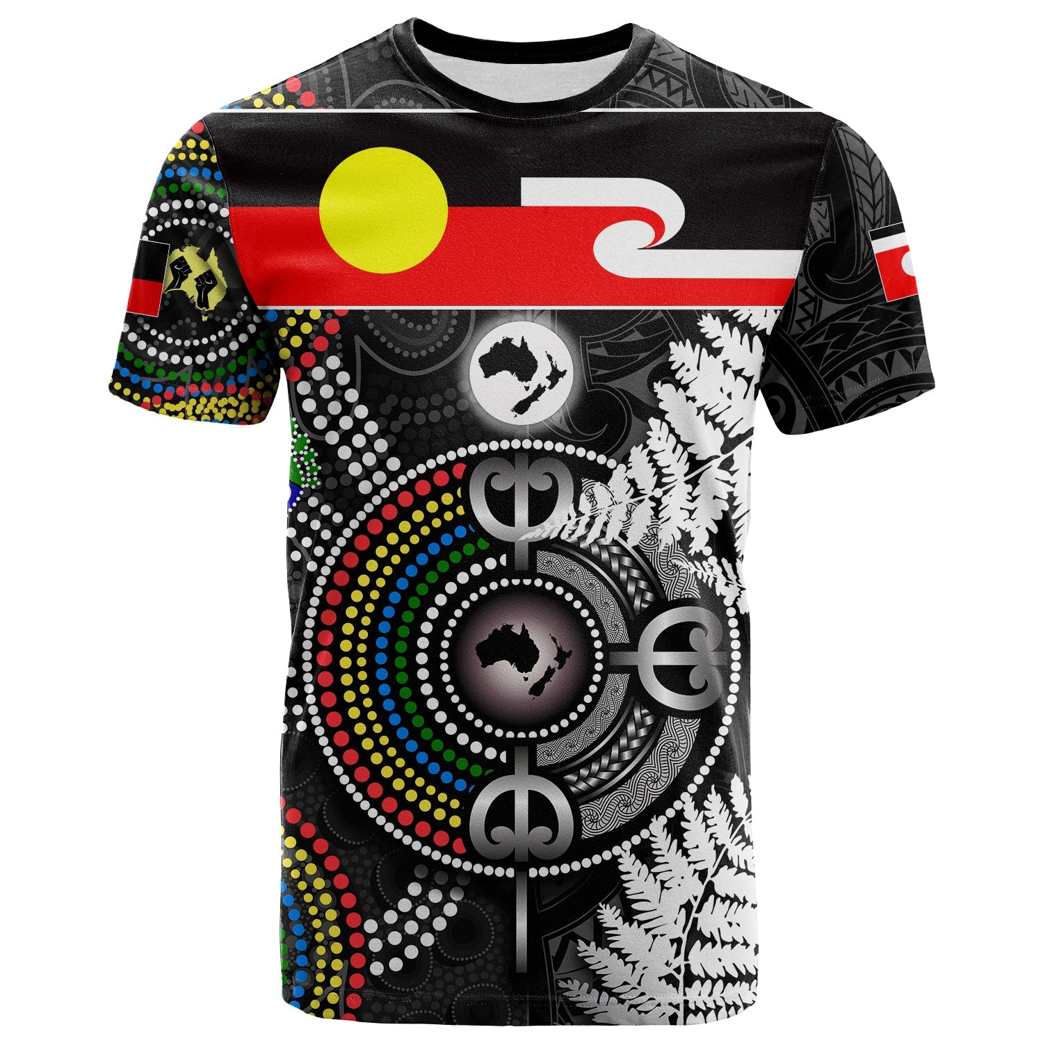 (Custom Personalised) Aboriginal And Maori T shirt Culture Style - Vibe Hoodie Shop