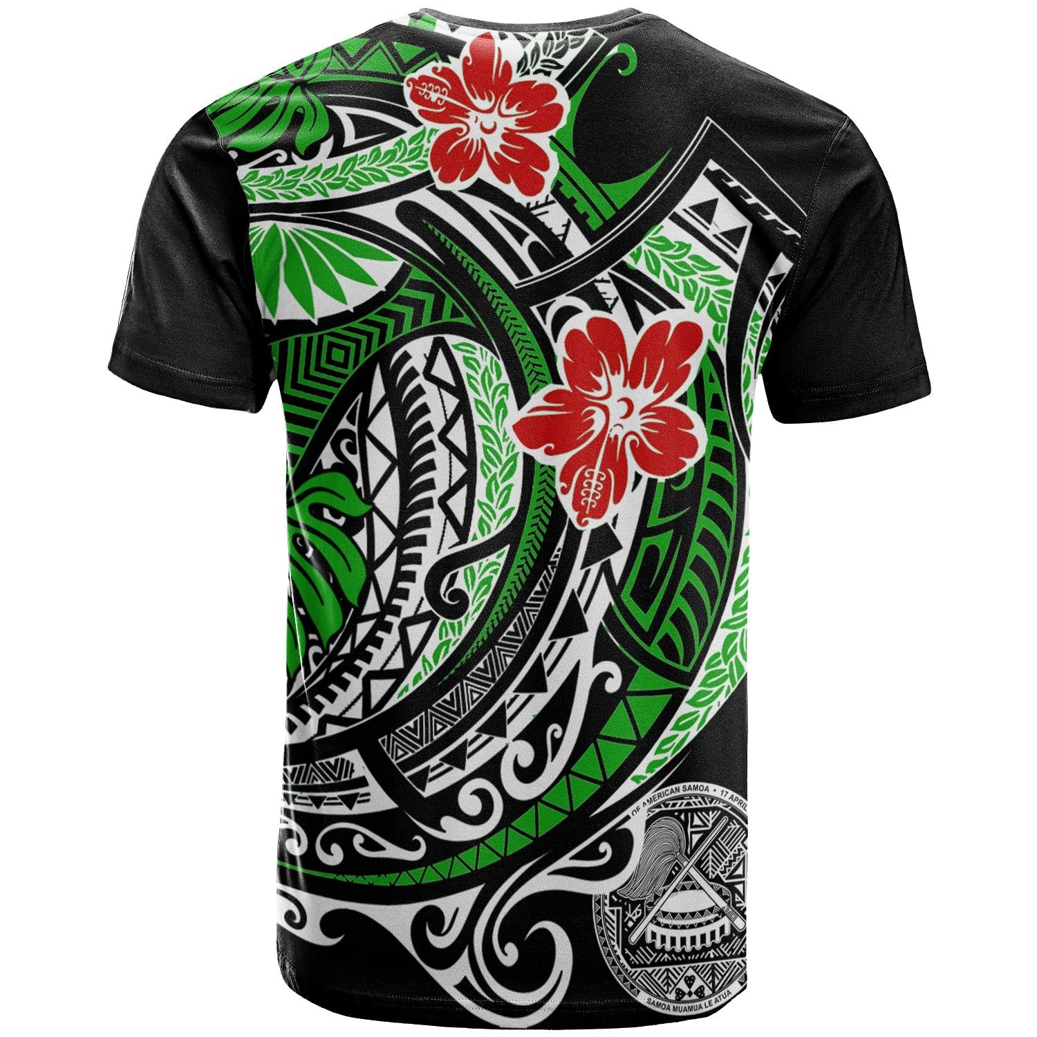 American Samoa T shirts - Forest Green - TT - Vibe Hoodie Shop