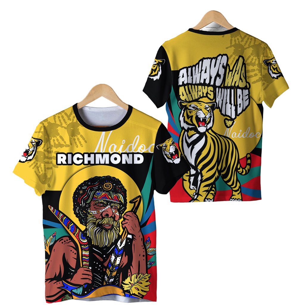 Richmond NAIDOC Week T shirt Tigers Indigenous Special Style - Vibe Hoodie Shop