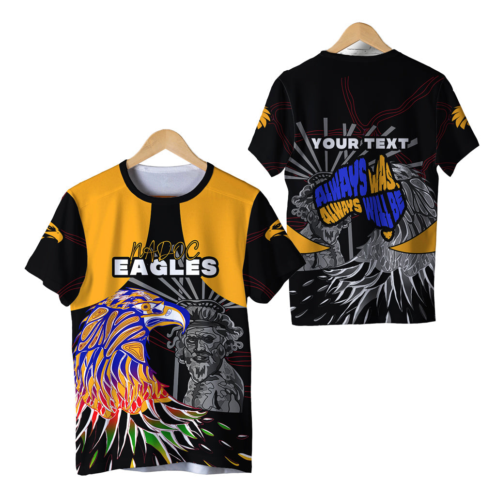 (Custom Personalised) West Coast Eagles NAIDOC Week T shirt Aboriginal Special Version LT16 - Vibe Hoodie Shop