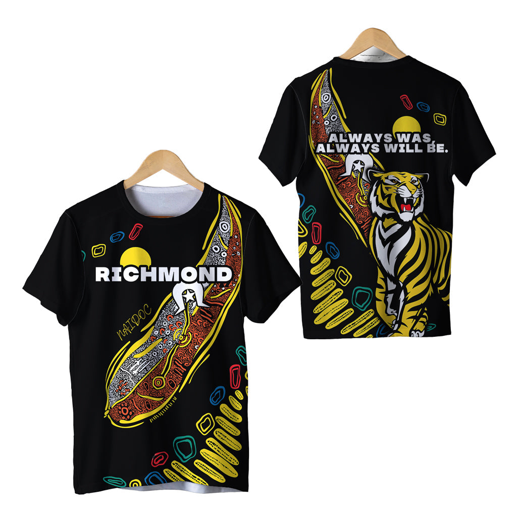 Richmond NAIDOC Week T shirt Tigers Aboriginal Special Style LT16 - Vibe Hoodie Shop