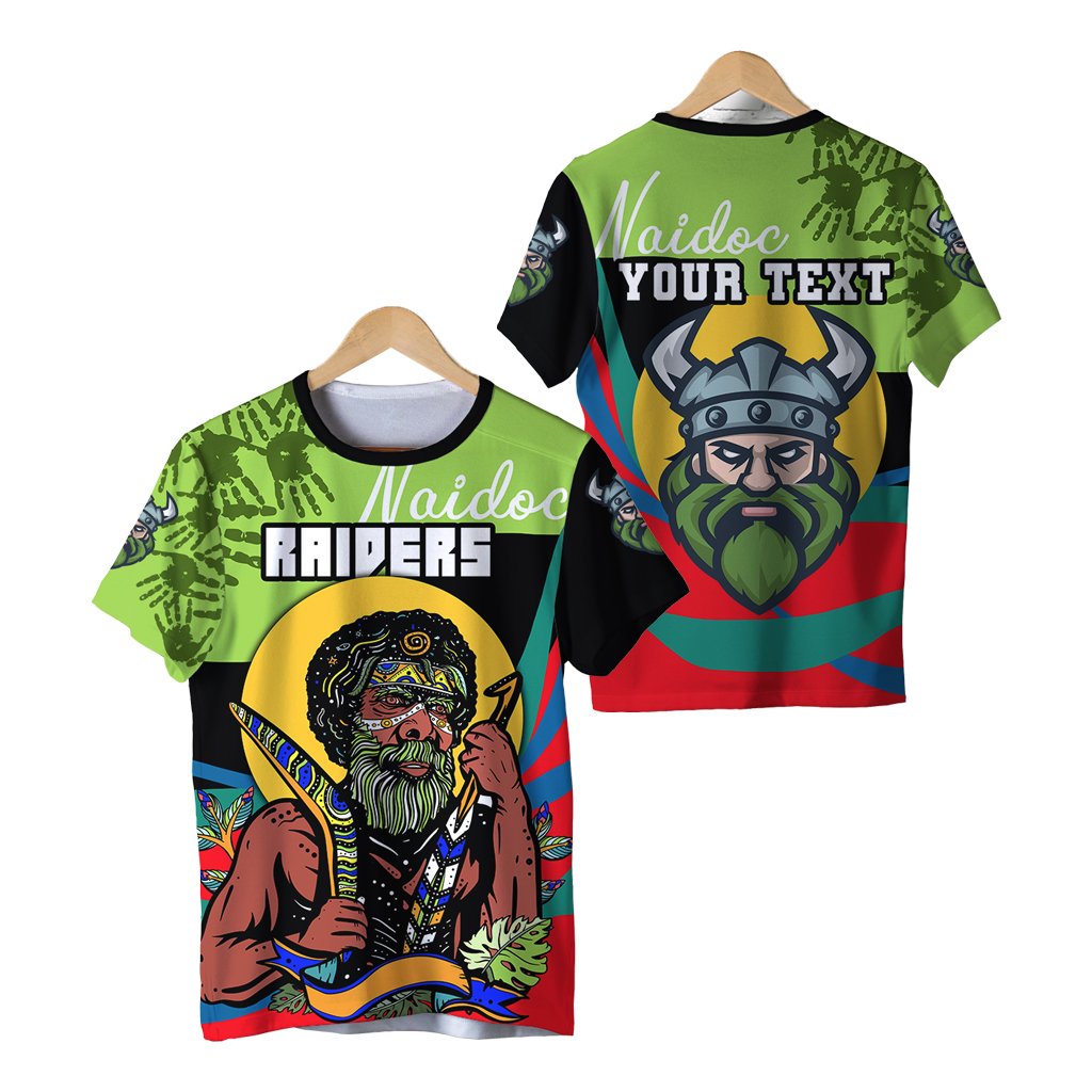 (Custom Personalised) Raiders NAIDOC Week T shirt Canberra Indigenous Sport Special Style - Vibe Hoodie Shop