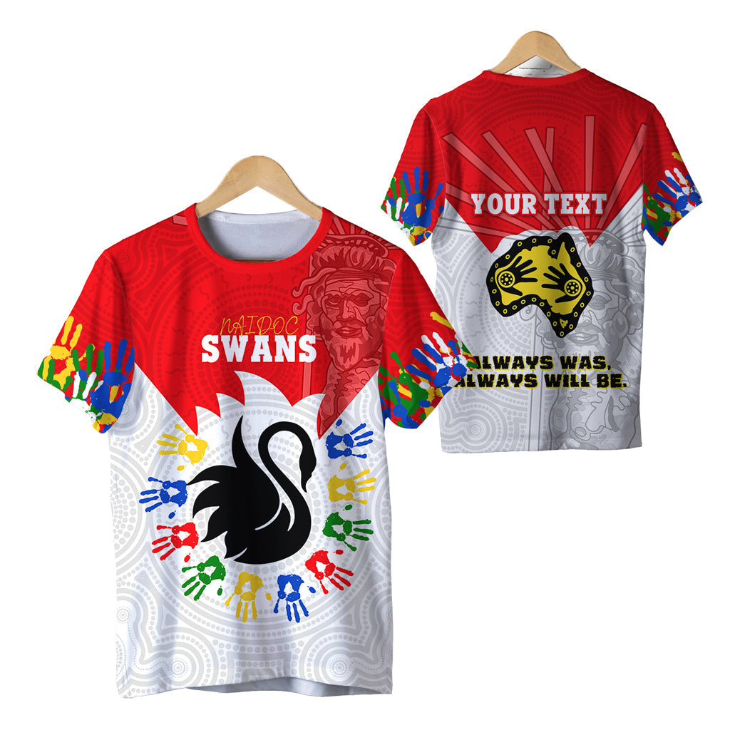 (Custom Personalised) Swans NAIDOC Week T shirt Sydney Special Style LT16 - Vibe Hoodie Shop