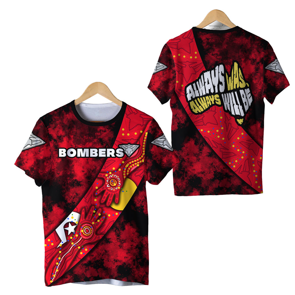 Bombers NAIDOC Week T shirt Essendon Aboriginal Special Version LT16 - Vibe Hoodie Shop