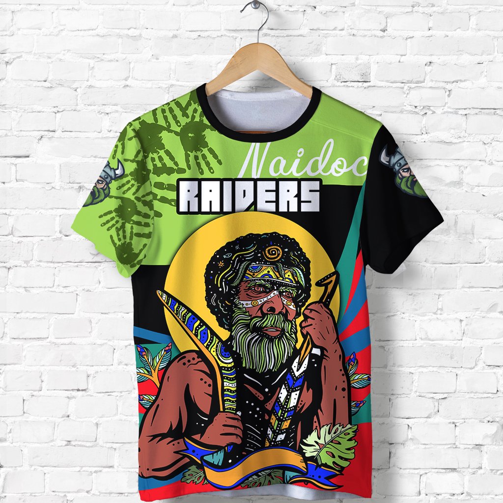 (Custom Personalised) Raiders NAIDOC Week T shirt Canberra Indigenous Sport Special Style - Vibe Hoodie Shop