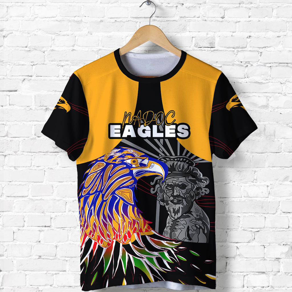 (Custom Personalised) West Coast Eagles NAIDOC Week T shirt Aboriginal Special Version LT16 - Vibe Hoodie Shop