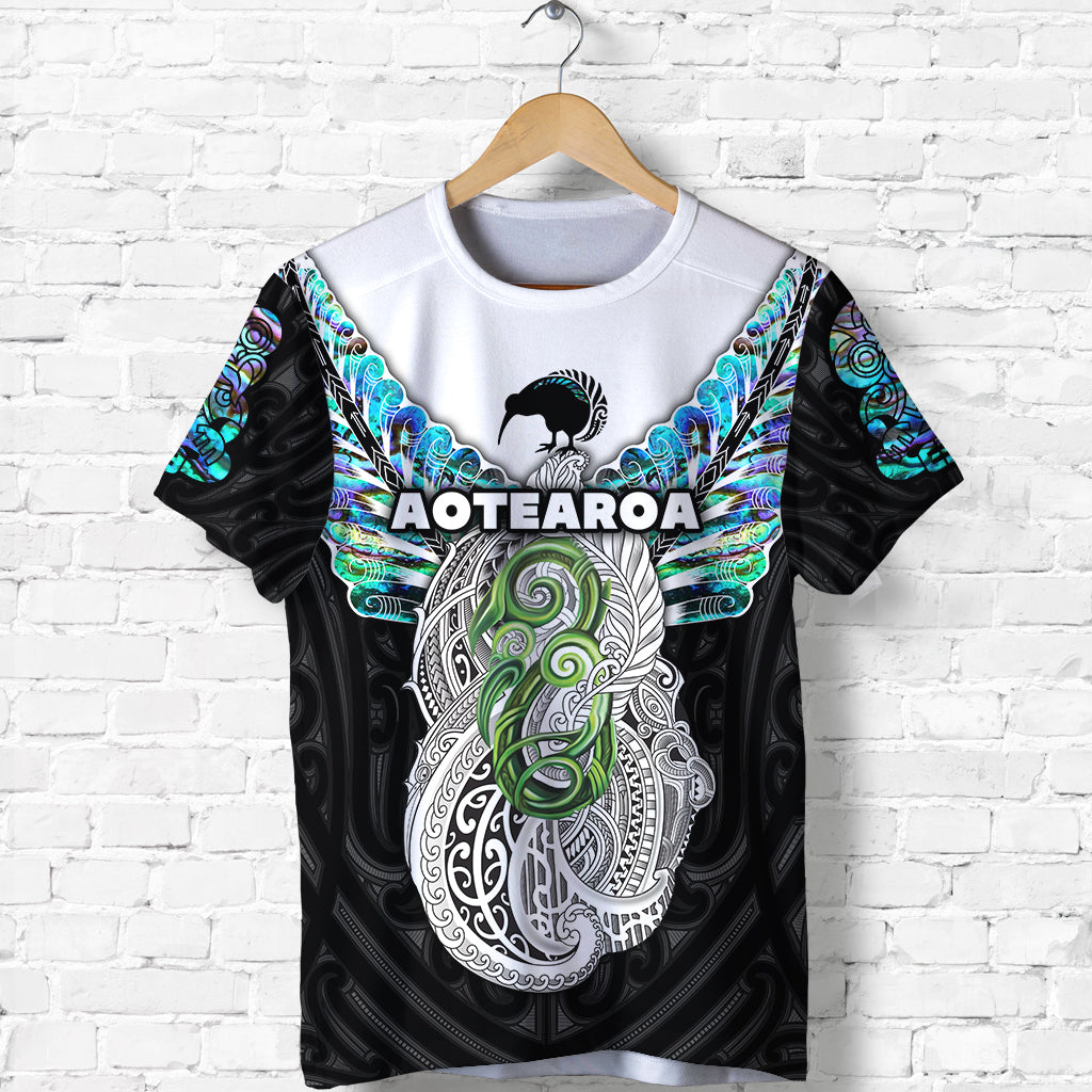 (Custom Personalised) Maori Aotearoa T shirt New Zealand Simple Sport Style LT16 - Vibe Hoodie Shop