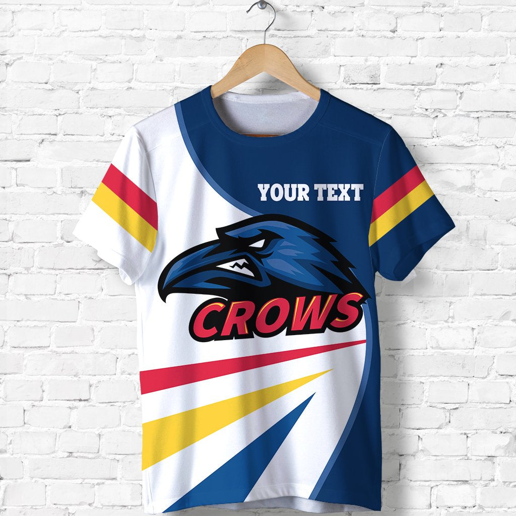 (Custom Personalised) Adelaide T shirt Crows Sport Style - Vibe Hoodie Shop