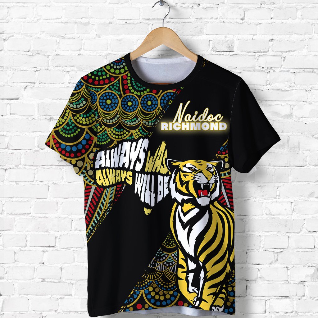 (Custom Personalised) Richmond NAIDOC Week T shirt Tigers Aboriginal Special Style - Vibe Hoodie Shop