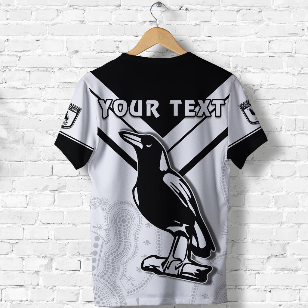 (Custom Personalised) The Magpies Indigenous T shirt 1908 Western Suburbs - Vibe Hoodie Shop