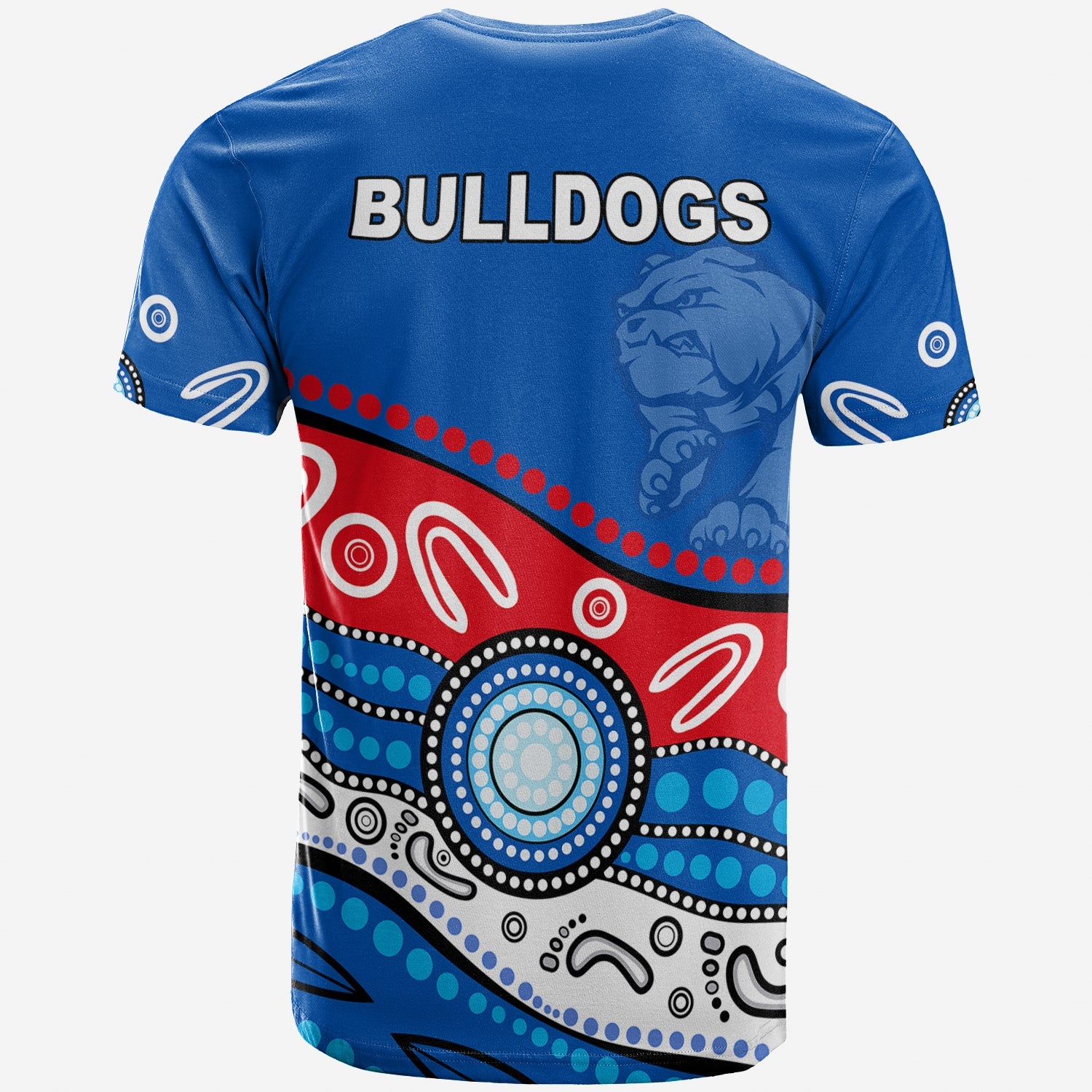 Bulldogs Indigenous T shirt Western - Vibe Hoodie Shop