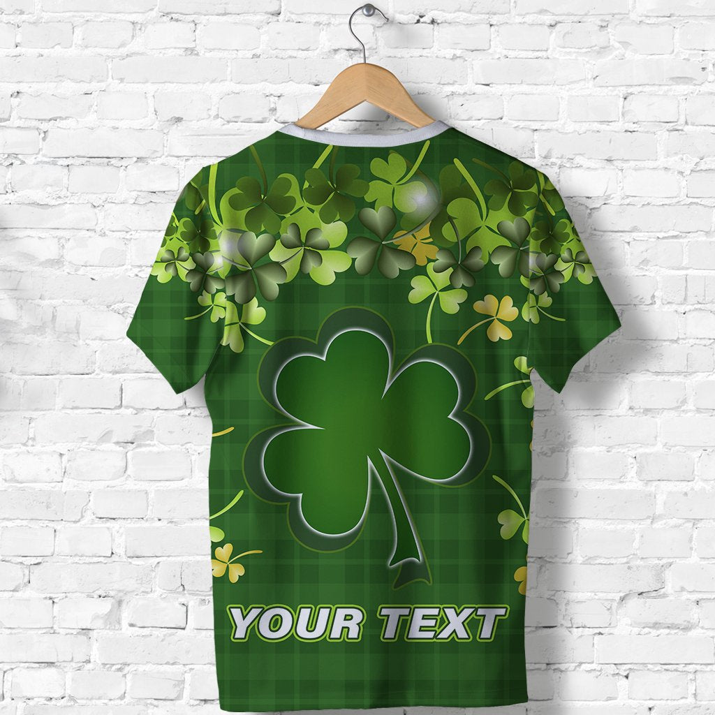 (Custom Personalised) St. Patrick's Day T shirt Shamrock - Vibe Hoodie Shop