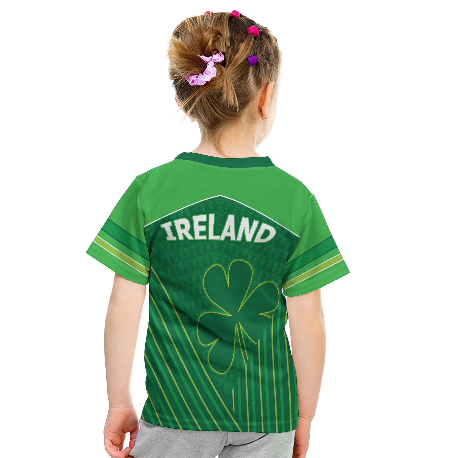 Ireland Rugby T shirt KID Shamrock Irish - Vibe Hoodie Shop