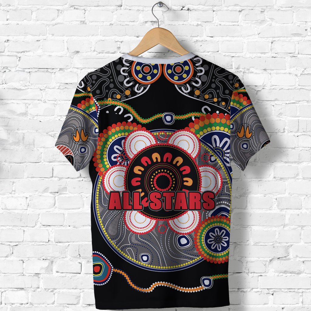 (Custom Personalised) All Stars T shirt Special Indigenous Australia - Vibe Hoodie Shop