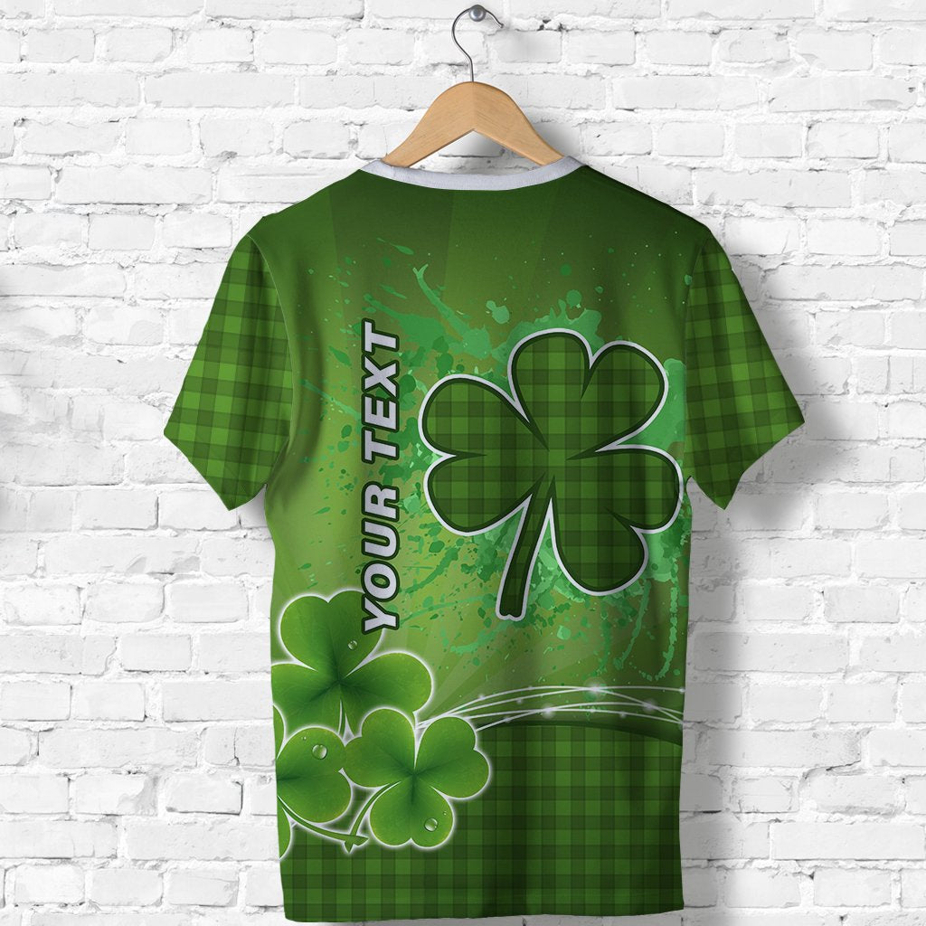 (Custom Personalised) Happy Saint Patrick's Day T shirt Shamrock - Vibe Hoodie Shop