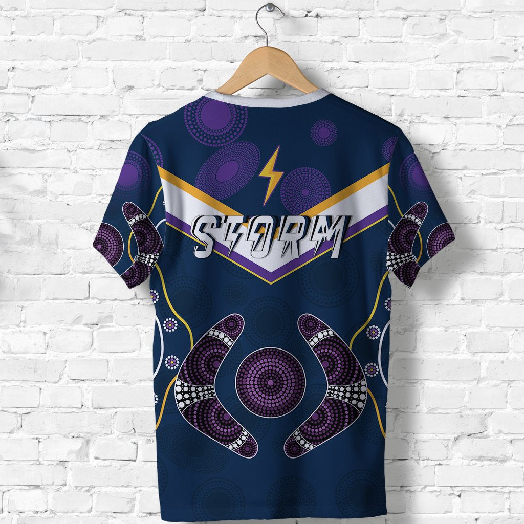 (Custom Personalised) Storm T shirt Melbourne Indigenous Champion - Vibe Hoodie Shop