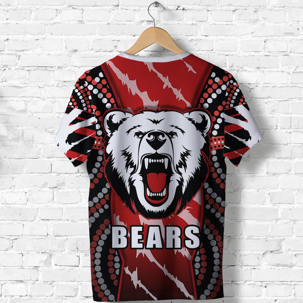 (Custom Personalised) Indigenous Bears T shirt North Sydney Bring Back - Vibe Hoodie Shop