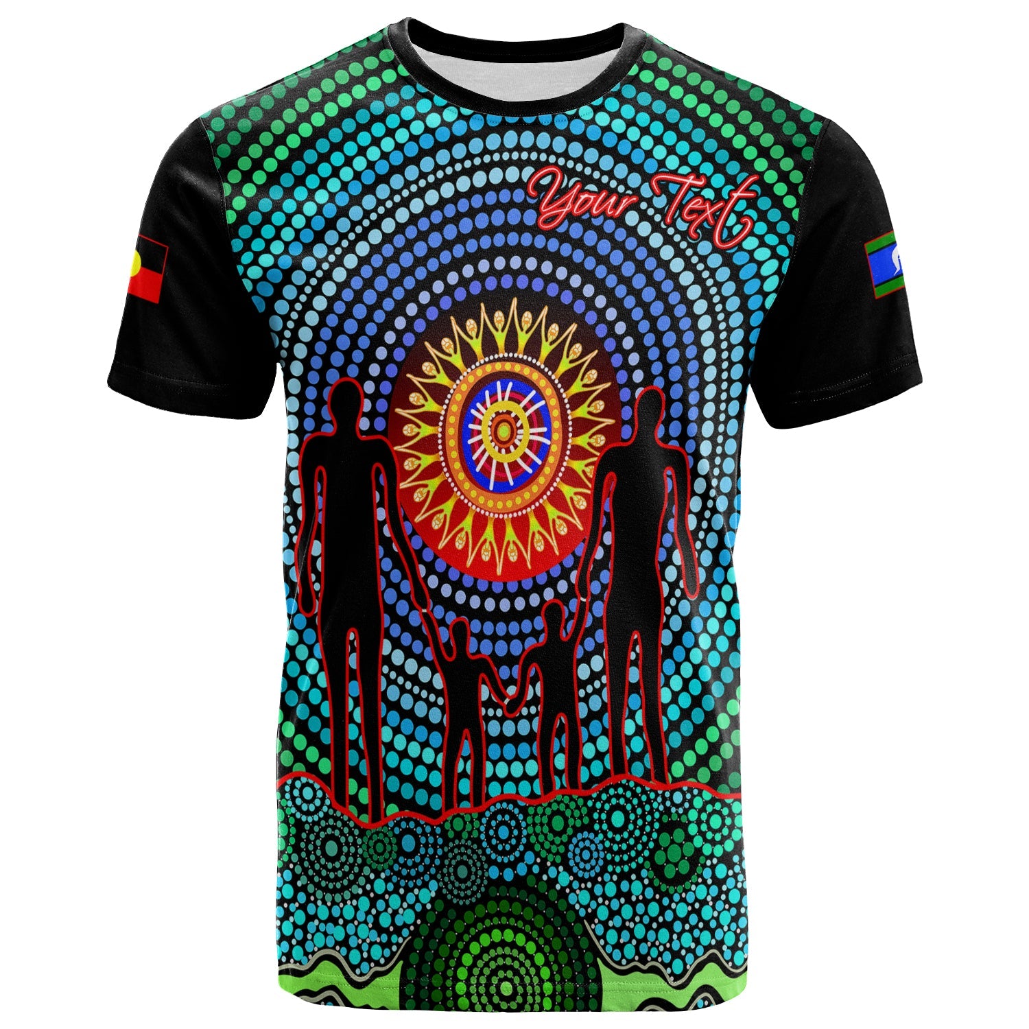 (Custom Personalised) NAIDOC 2021 T shirt with Theme Heal Country! - Vibe Hoodie Shop