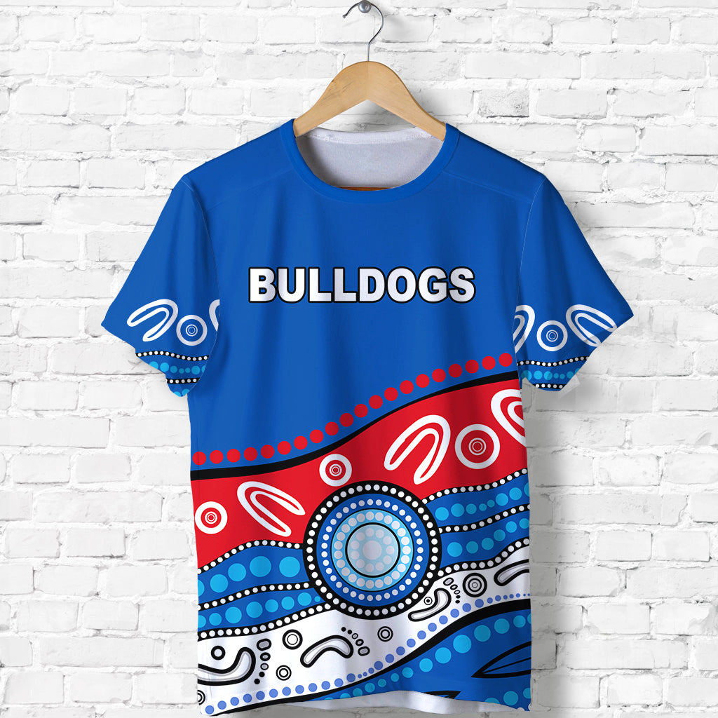 Bulldogs Indigenous T shirt Western - Vibe Hoodie Shop