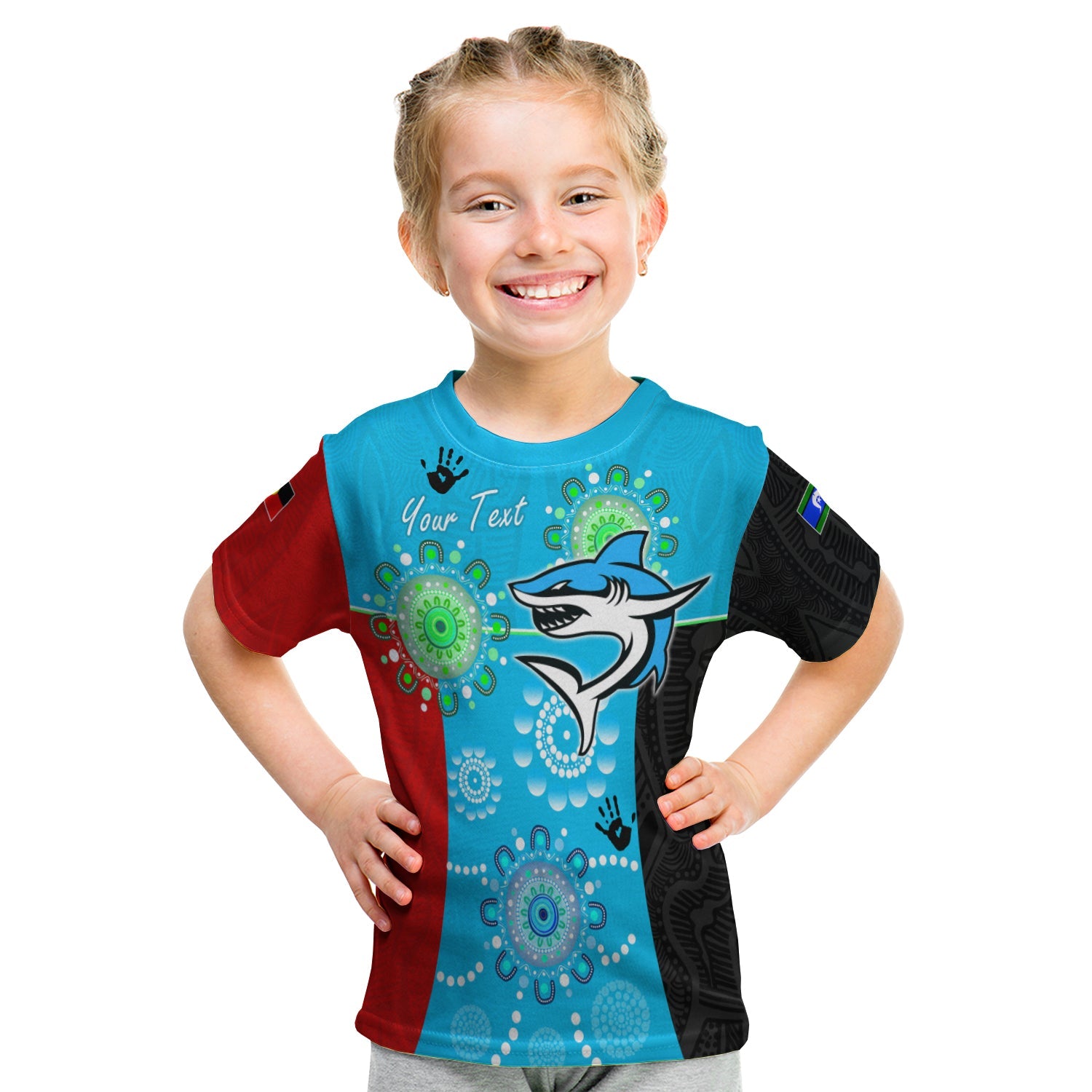 (Custom Personalised) NAIDOC Sharks 2021 T shirt KID Indigenous Life - Vibe Hoodie Shop