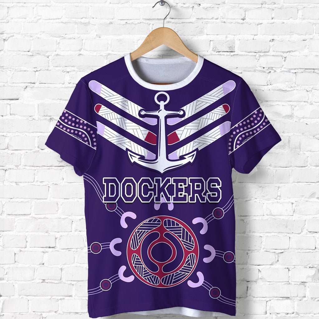 Dockers T shirt Indigenous Fremantle - Vibe Hoodie Shop