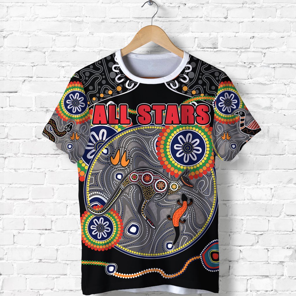 All Stars T shirt Special Indigenous Australia - Vibe Hoodie Shop