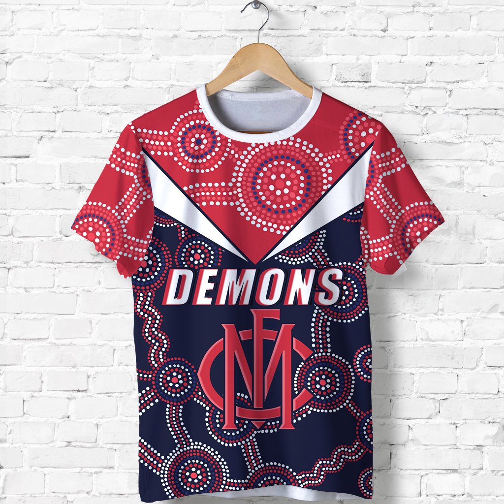 Demons Indigenous T shirt Melbourne Fancy - Vibe Hoodie Shop