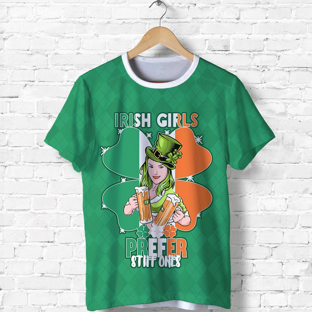 (Custom Personalised) Patrick's Day T shirt Irish Girl Shamrock - Vibe Hoodie Shop