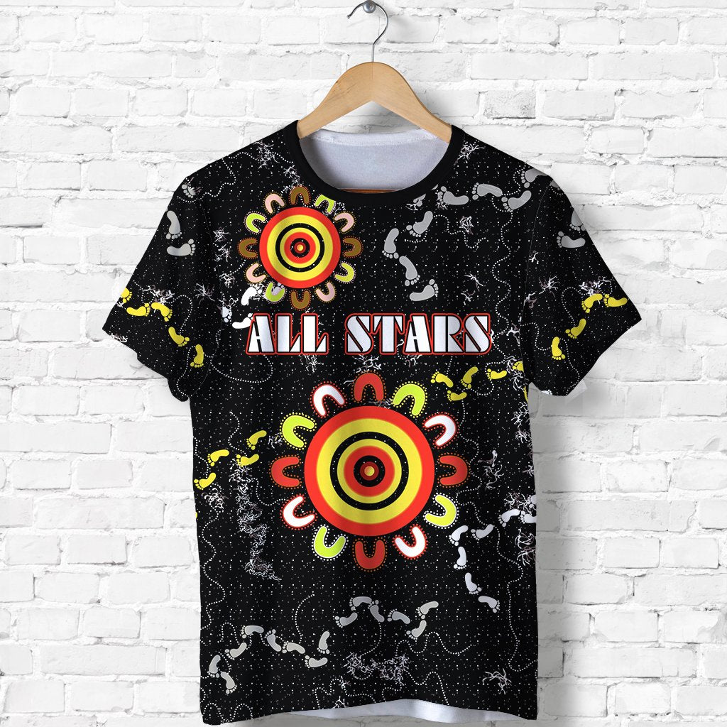 All Stars T shirt Black Indigenous - Vibe Hoodie Shop