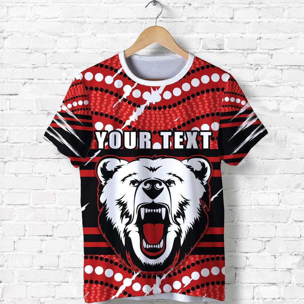 (Custom Personalised) Bears T shirt North Sydney Only - Vibe Hoodie Shop