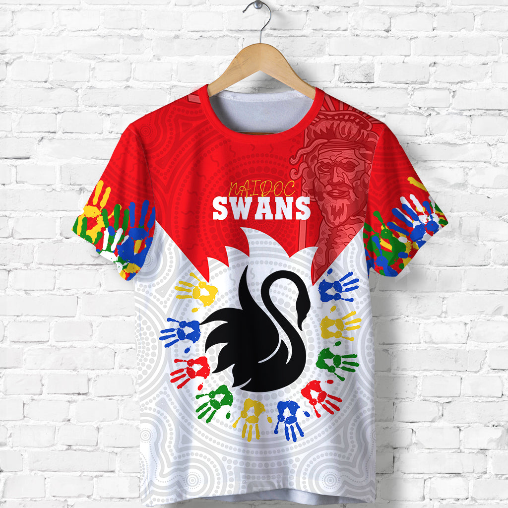 (Custom Personalised) Swans NAIDOC Week T shirt Sydney Special Style LT16 - Vibe Hoodie Shop