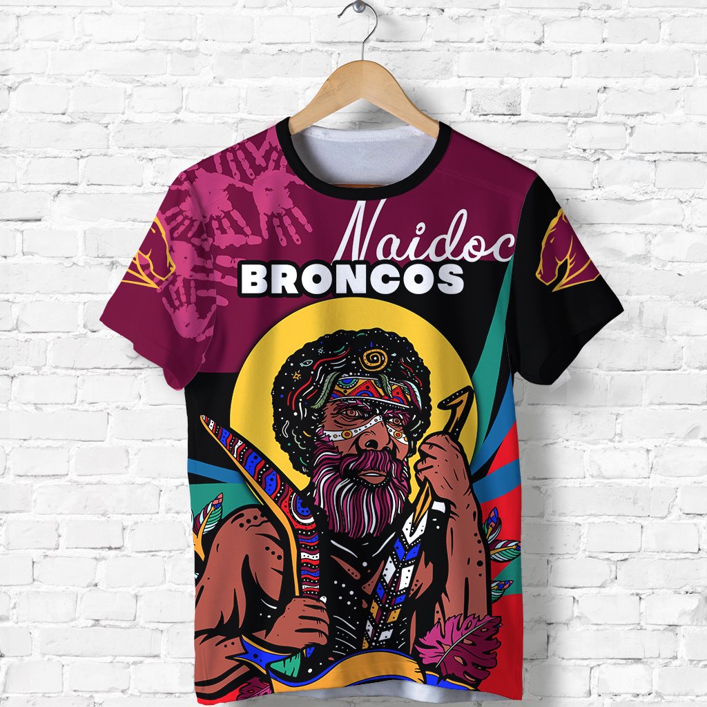 Broncos NAIDOC Week T shirt Indigenous Special Style - Vibe Hoodie Shop