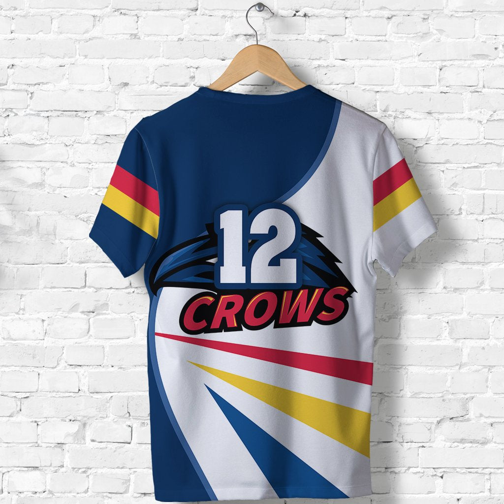 (Custom Personalised) Adelaide T shirt Crows Sport Style - Vibe Hoodie Shop