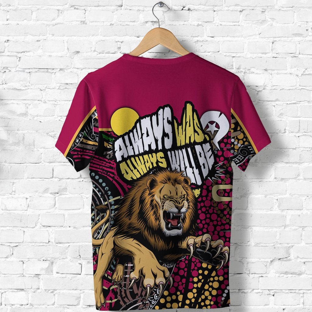 Brisbane NAIDOC Week T shirt Lions Sport Style - Ver.2 - Vibe Hoodie Shop