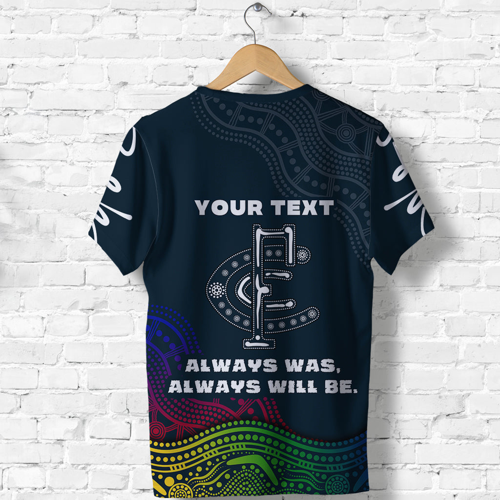 (Custom Personalised) Blues NAIDOC Week T shirt Aboriginal Special Style LT16 - Vibe Hoodie Shop