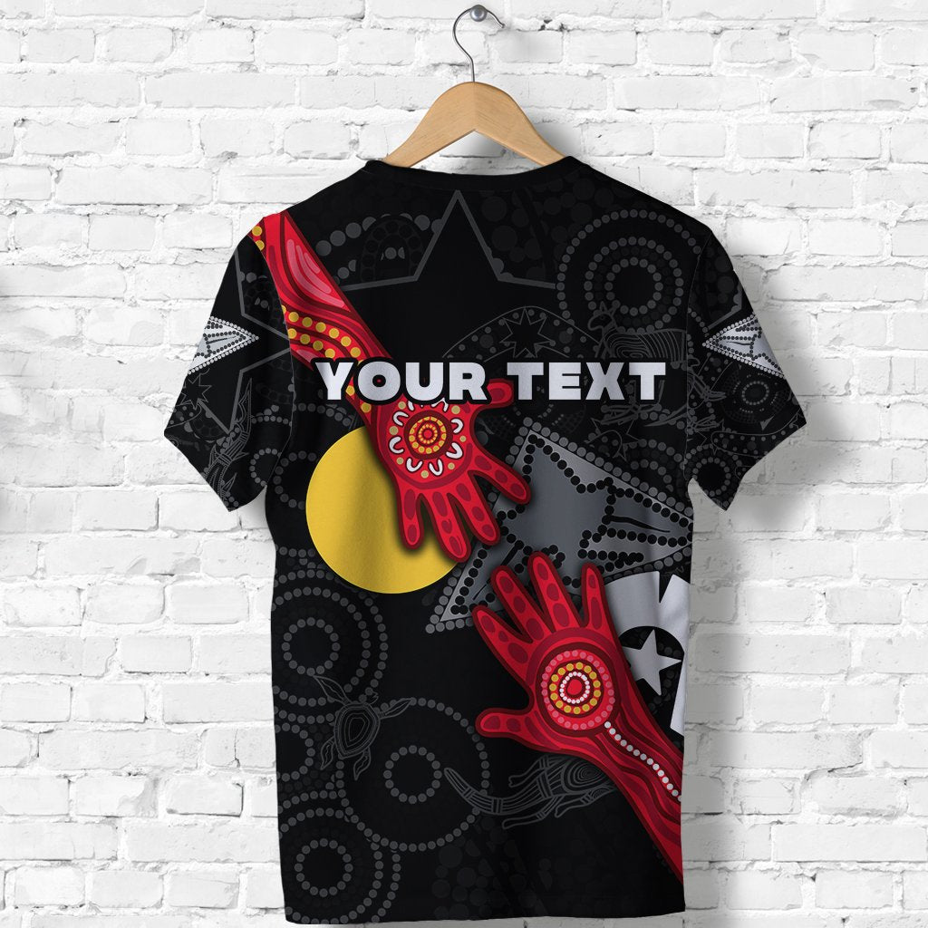 (Custom Personalised) Bombers NAIDOC Week T shirt Essendon Aboriginal - Vibe Hoodie Shop