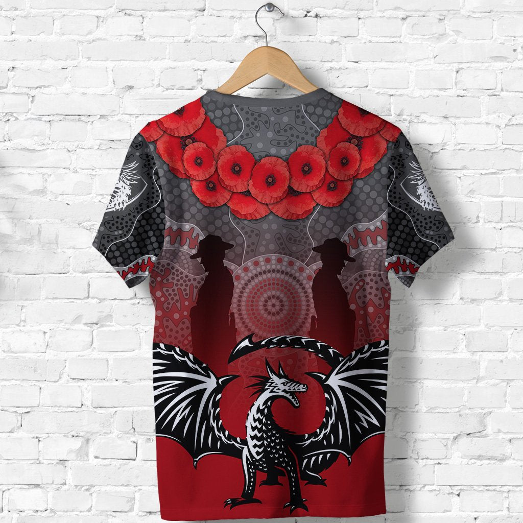 Dragons T shirt St. George ANZAC Day - Vibe Hoodie Shop