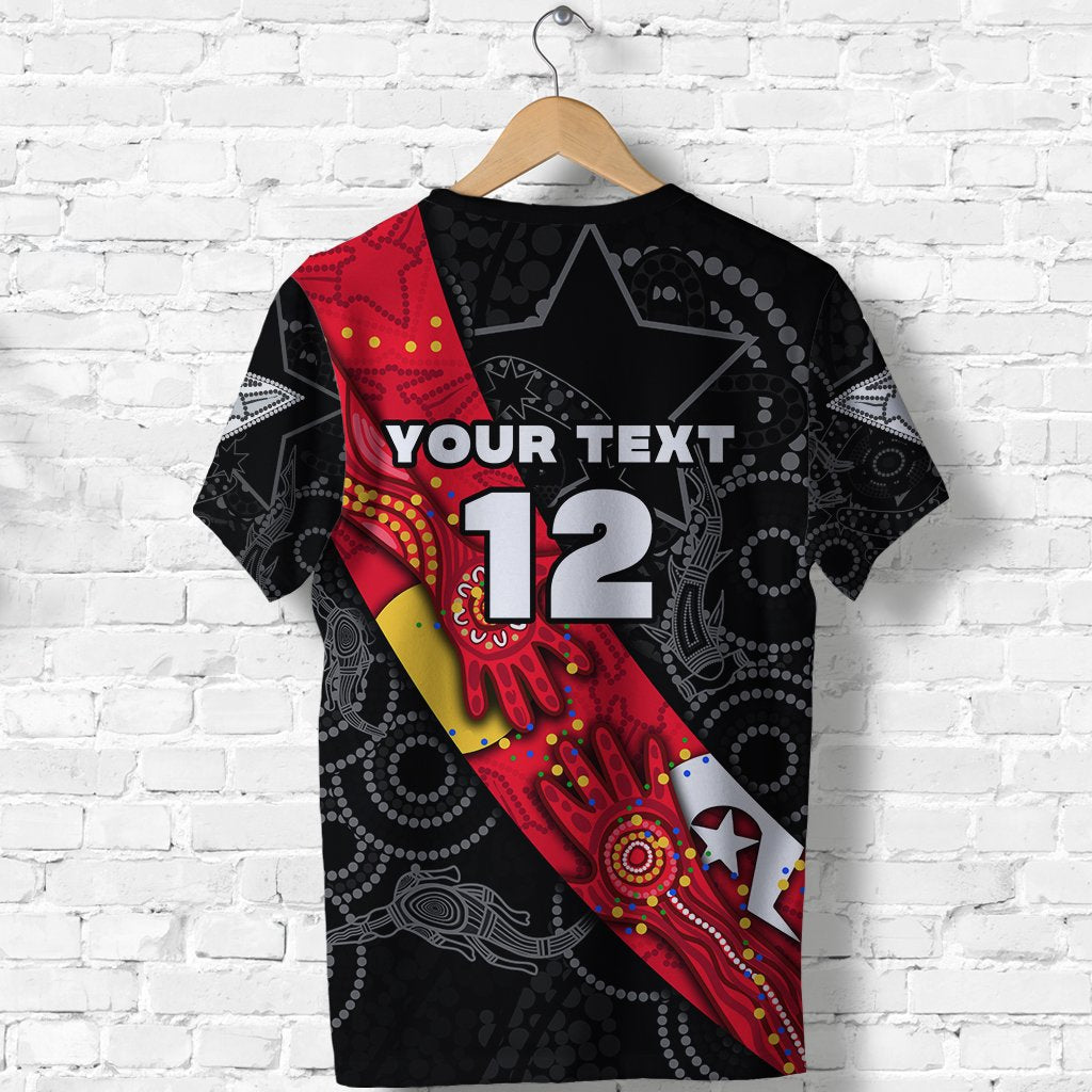 (Custom Personalised) Bombers NAIDOC Week T shirt Essendon Ingenious Spesial Version - Custom Text and Number - Vibe Hoodie Shop