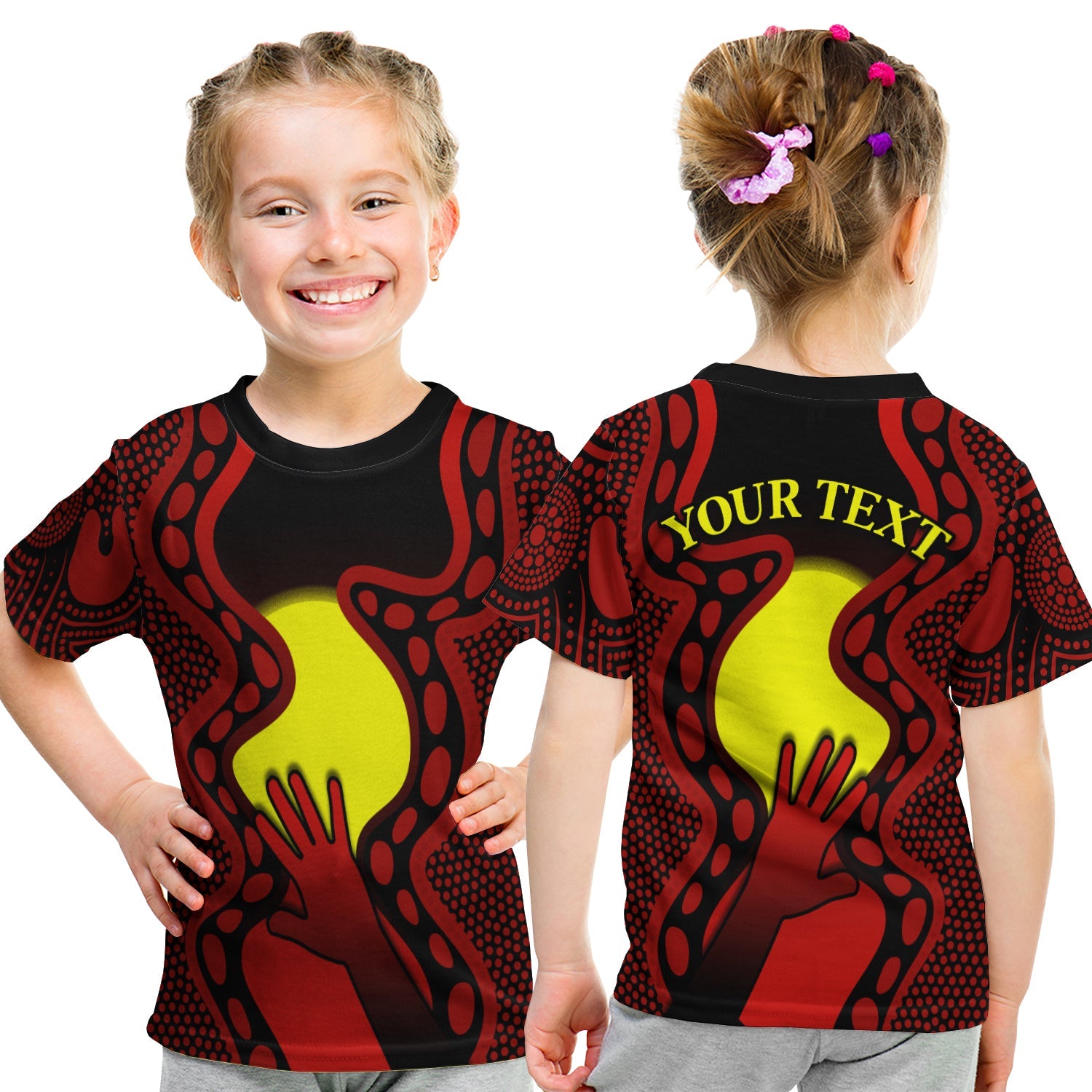 (Custom Personalised) Aboriginal Australians T shirt KID Simple But Significant - Vibe Hoodie Shop