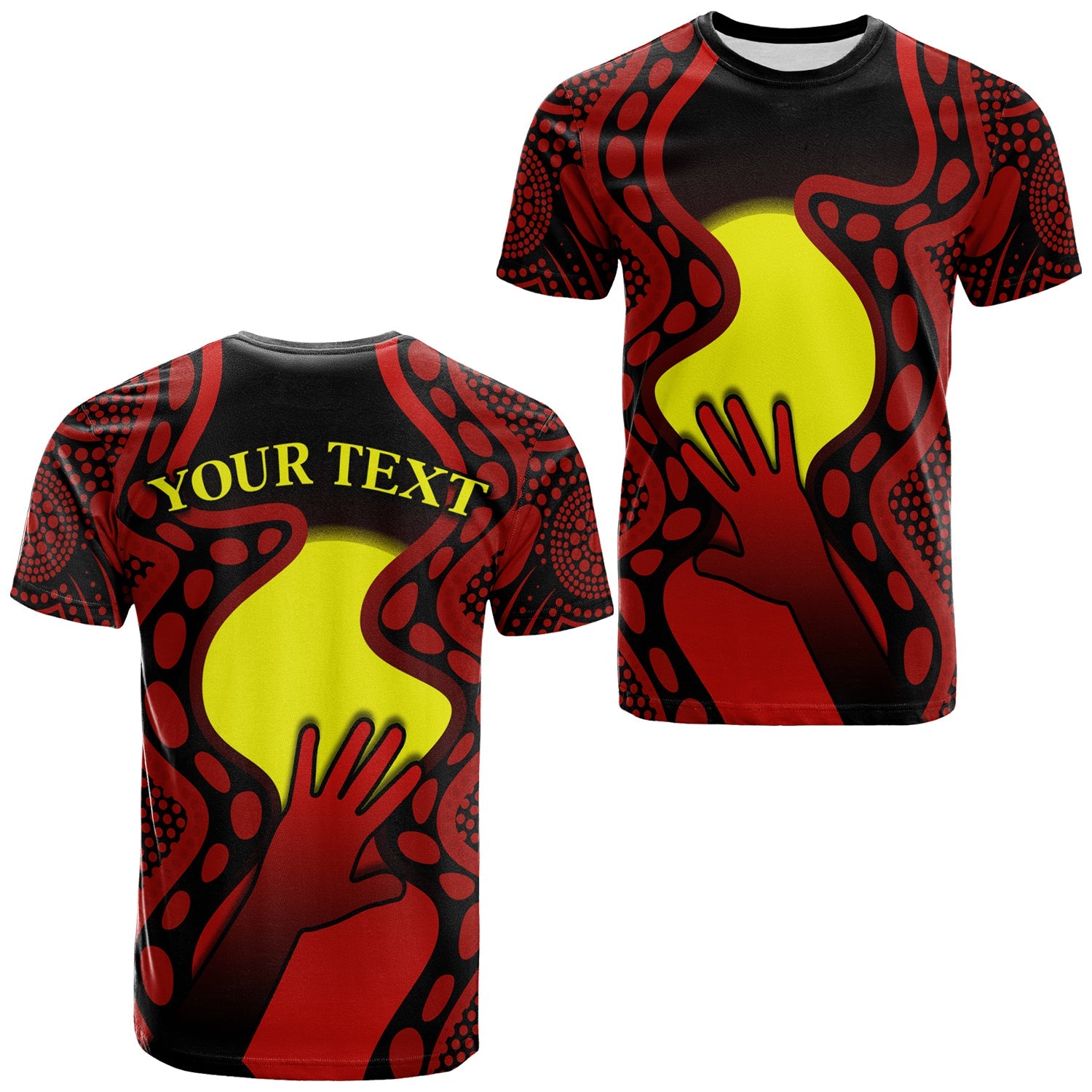 (Custom Personalised) Aboriginal Australians T shirt Simple But Significant - Vibe Hoodie Shop