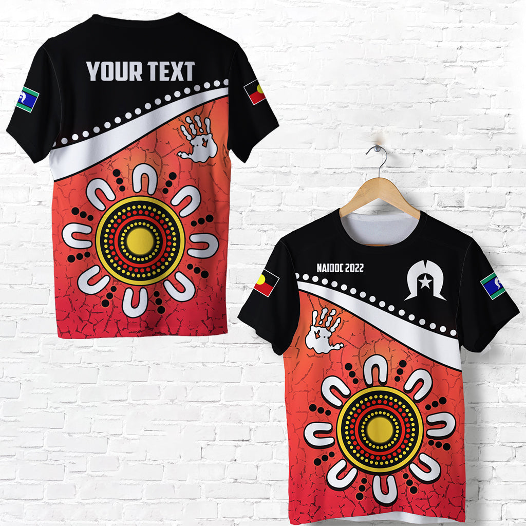 (Custom Personalised) NAIDOC Week 2022 T shirt Torres Strait Islanders Version Red Aboriginal The Dhari - Vibe Hoodie Shop