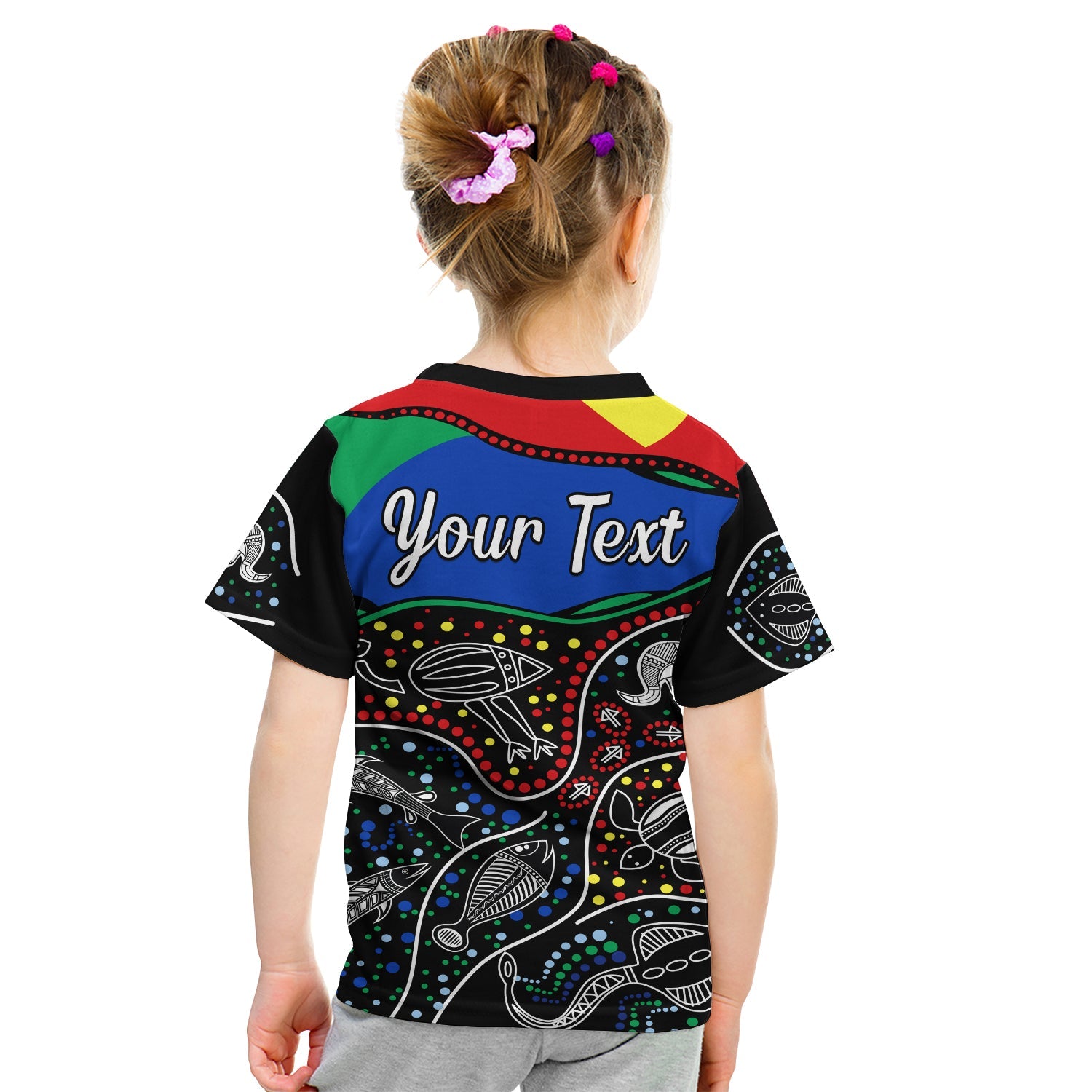 (Custom Personalised) NAIDOC Week 2022 T Shirt KID National Aborigines And Torres Strait Islander Animals Aboriginal - Vibe Hoodie Shop