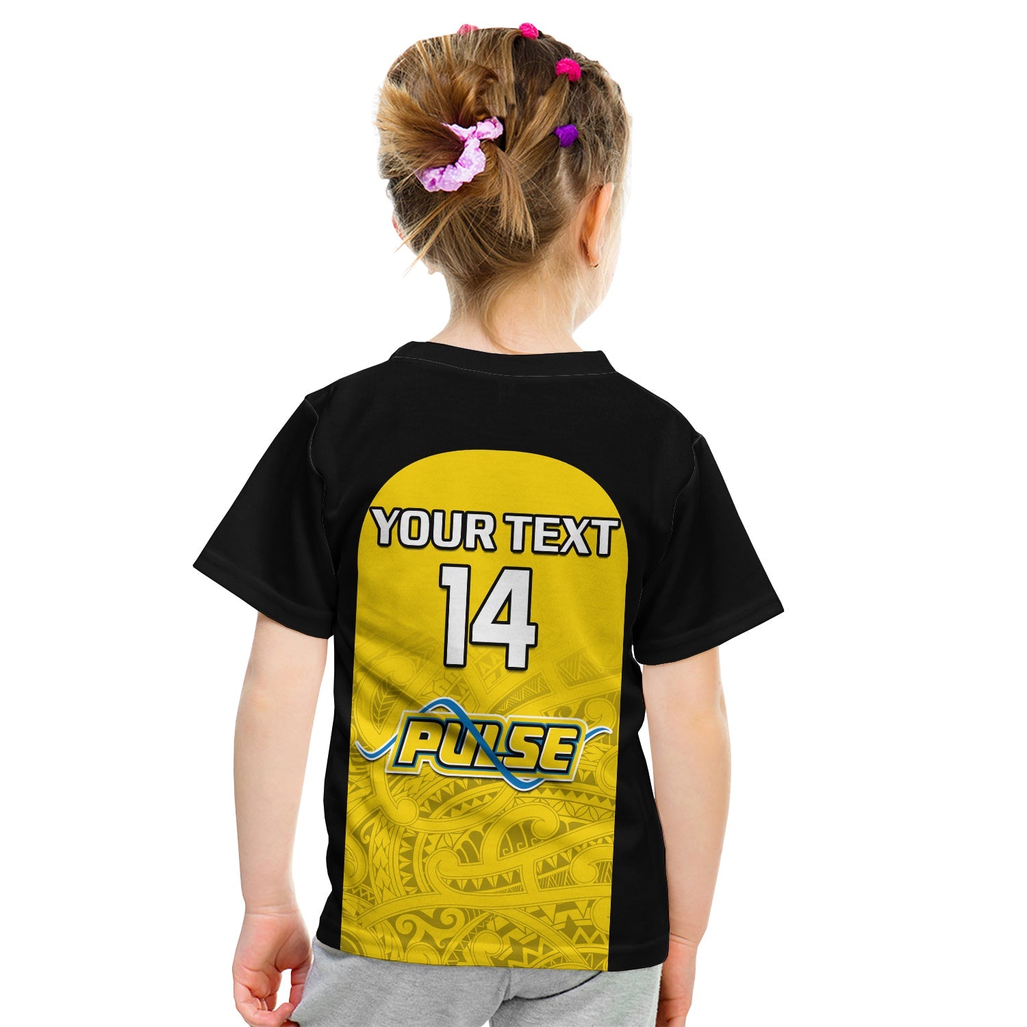 (Custom Text And Number) Aotearoa Netball T Shirt KID Central Pulse 2023 ANZ Premiership - Vibe Hoodie Shop