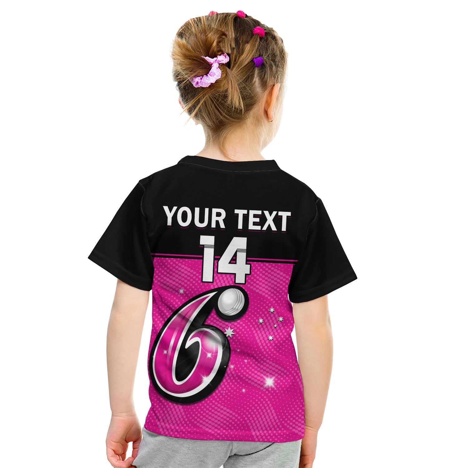 (Custom Text And Number) Sydney Sixers T Shirt Est 2011 Simple Style - Vibe Hoodie Shop