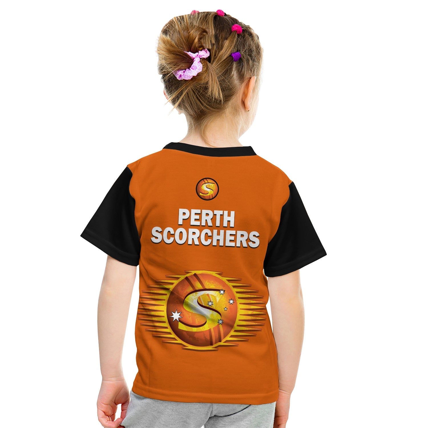 Perth Scorchers Cricket 2023 T Shirt KID Est 2011 Sporty Version - Vibe Hoodie Shop