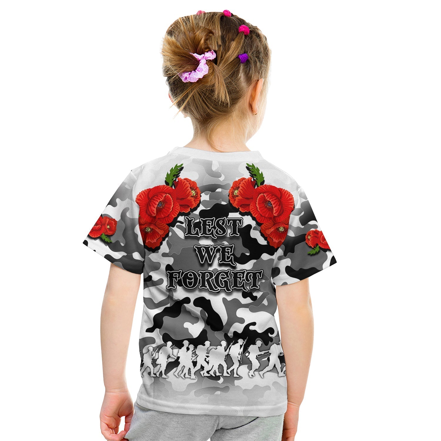 ANZAC Day T shirt Dragons Army Style No.2 - Vibe Hoodie Shop