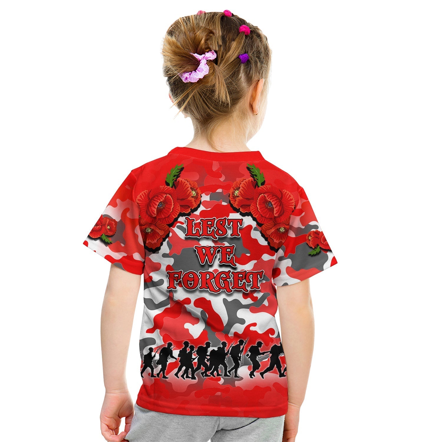 ANZAC Day T shirt Dragons Army Style No.1 - Vibe Hoodie Shop
